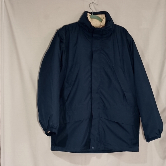 Land's End Men's Parka/2 in 1/Inside Liner Zips out to make a Puffer Jacket.